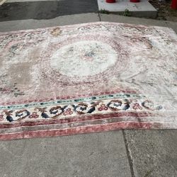 Huge Vintage Chinese Rug 