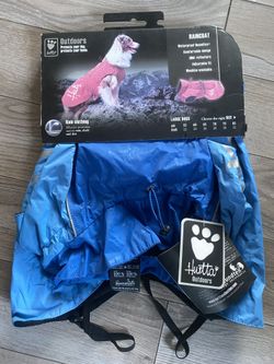 Hurtta - Dog Raincoat  BLUE