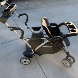 Graco Click Connect Double Stroller. 