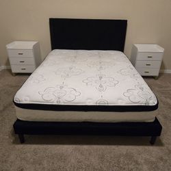 Queen Size Mattress And Bedframe