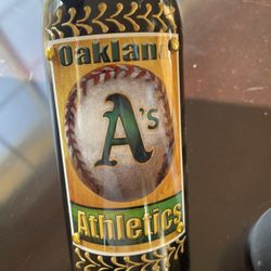 Oakland A’s handmade painted memorabilia