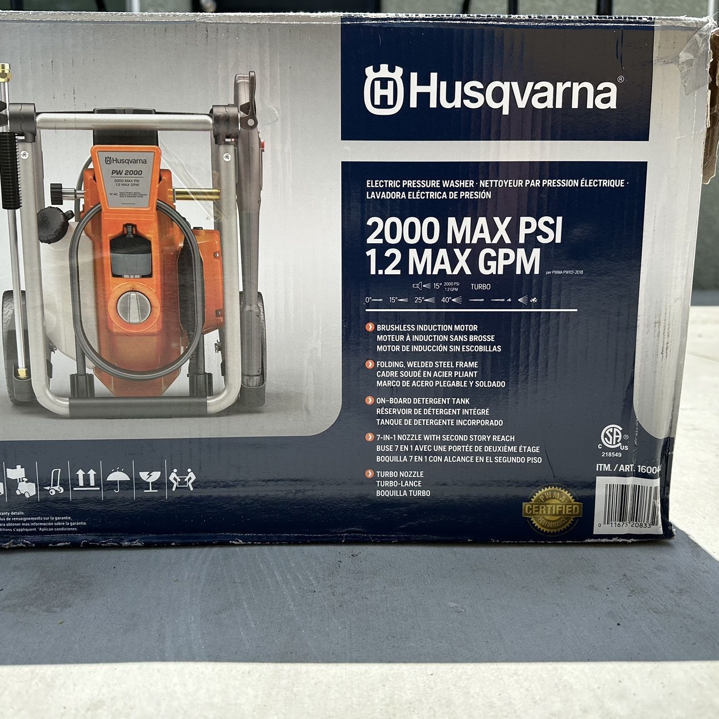 Husqvrana Power Washer