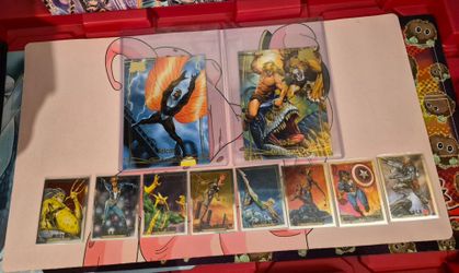 Marvel Masterpieces Comic Lot, numnered and holos