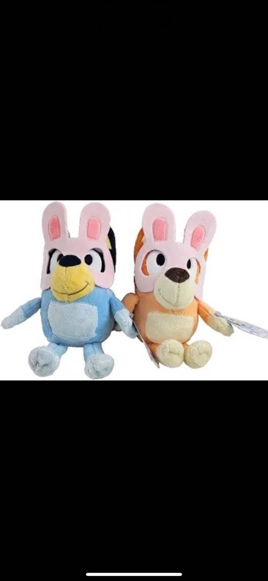 Bluey and Bingo Easter Plush