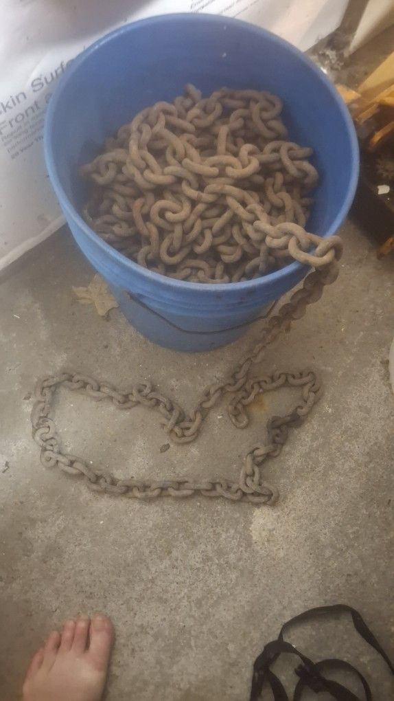 Anchor Chain 100+ Feet, 5/16