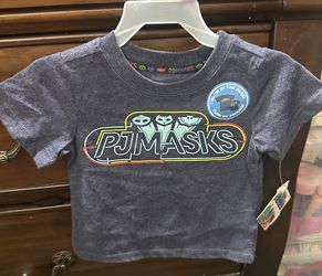Boys Pj Masks Shirt Sz 12 &18 Months /2T New $3 Each