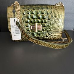 Brahmin Macha Green Rosalie Purse