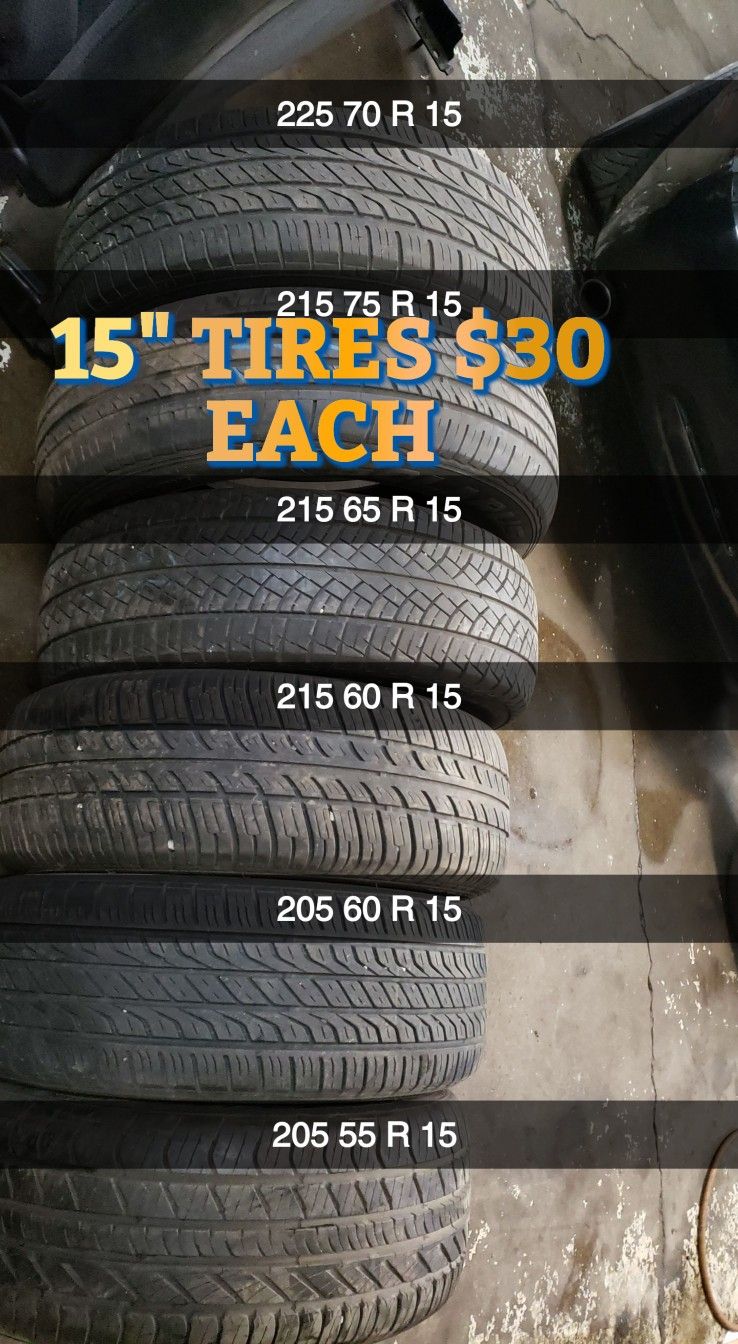 15" TIRES for Sale in Elgin, IL OfferUp