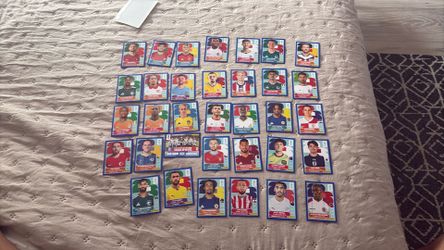 World Cup stickers (Blue)
