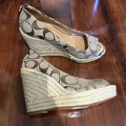 Coach wedges