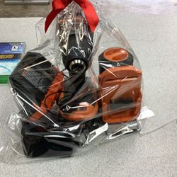 Ridgid Drill And Light With Battery And Charger 