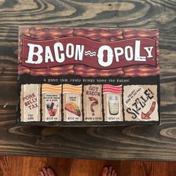 Bacon Monopoly Board Game 