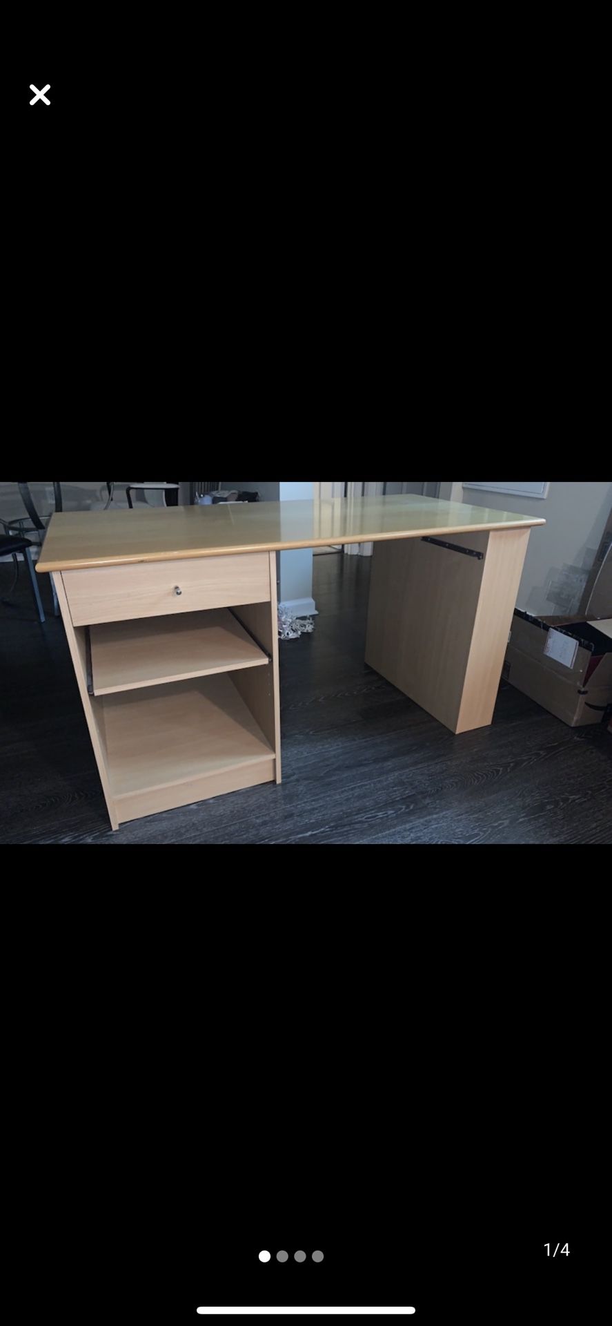 Office desk in excellent condition for $75