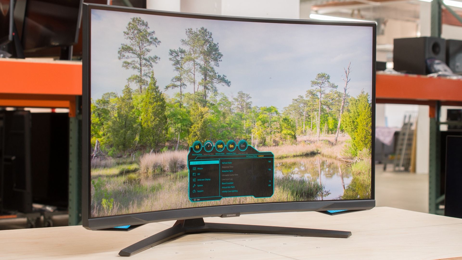 Samsung 4k Curved 165hz