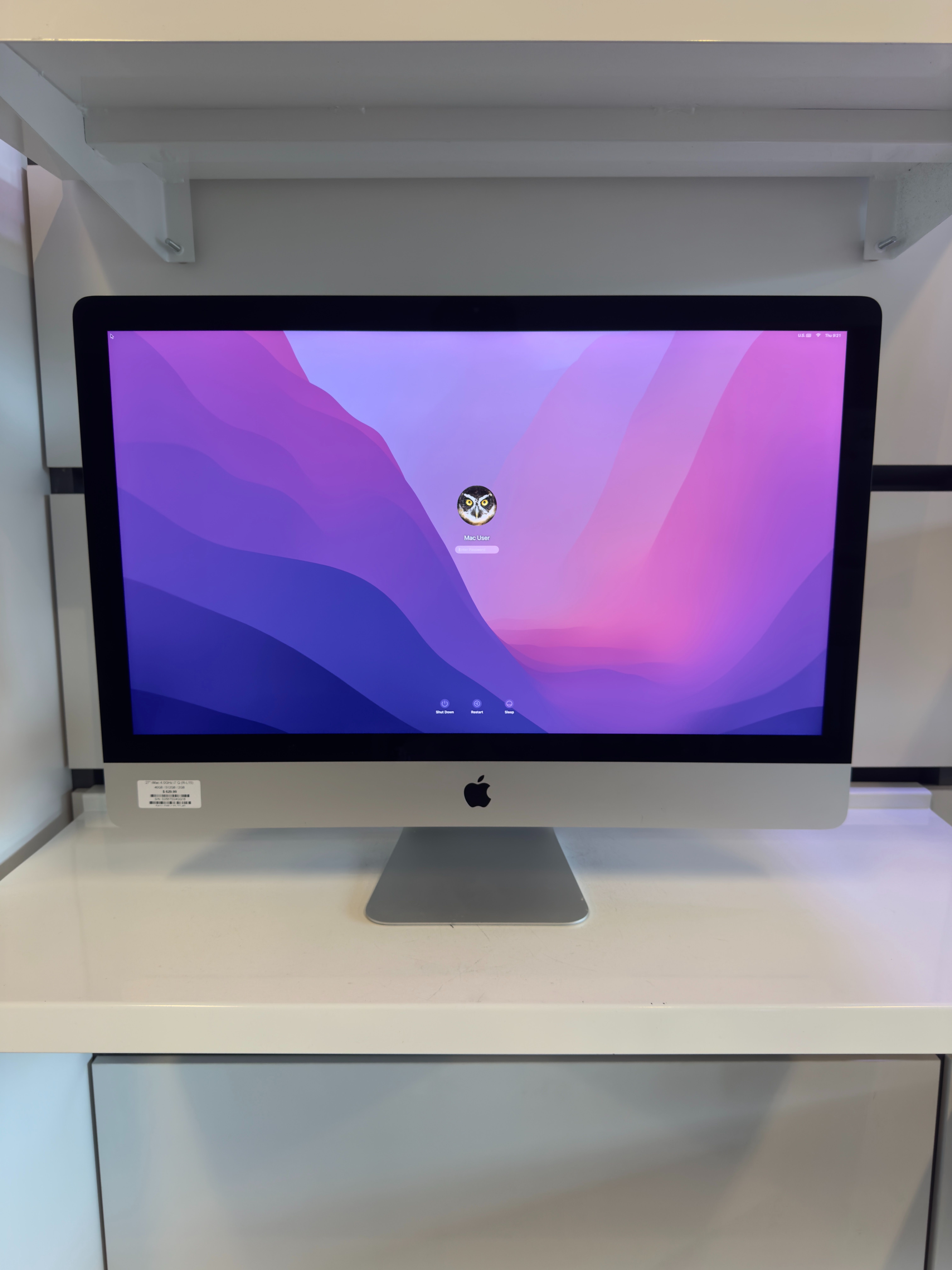 Late 2015 27" iMac Retina 5K – i7 4.0GHz | 40GB RAM | 512GB SSD