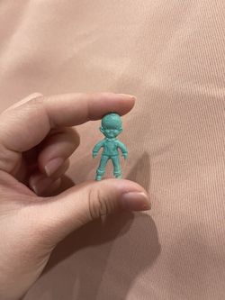 50s Light Blue Figurine 