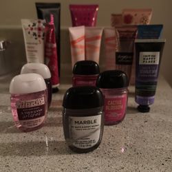 Hand Lotions And Hand Sanitizer 