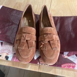 Kate Spade Loafer Light Brown 