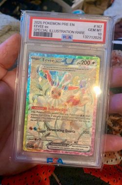 🔥Eevee Ex PSA Gem Mt 10🔥