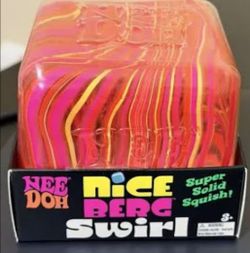 Nee Doh Nice Berg Swirl Orange