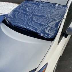 Cover on the windshield