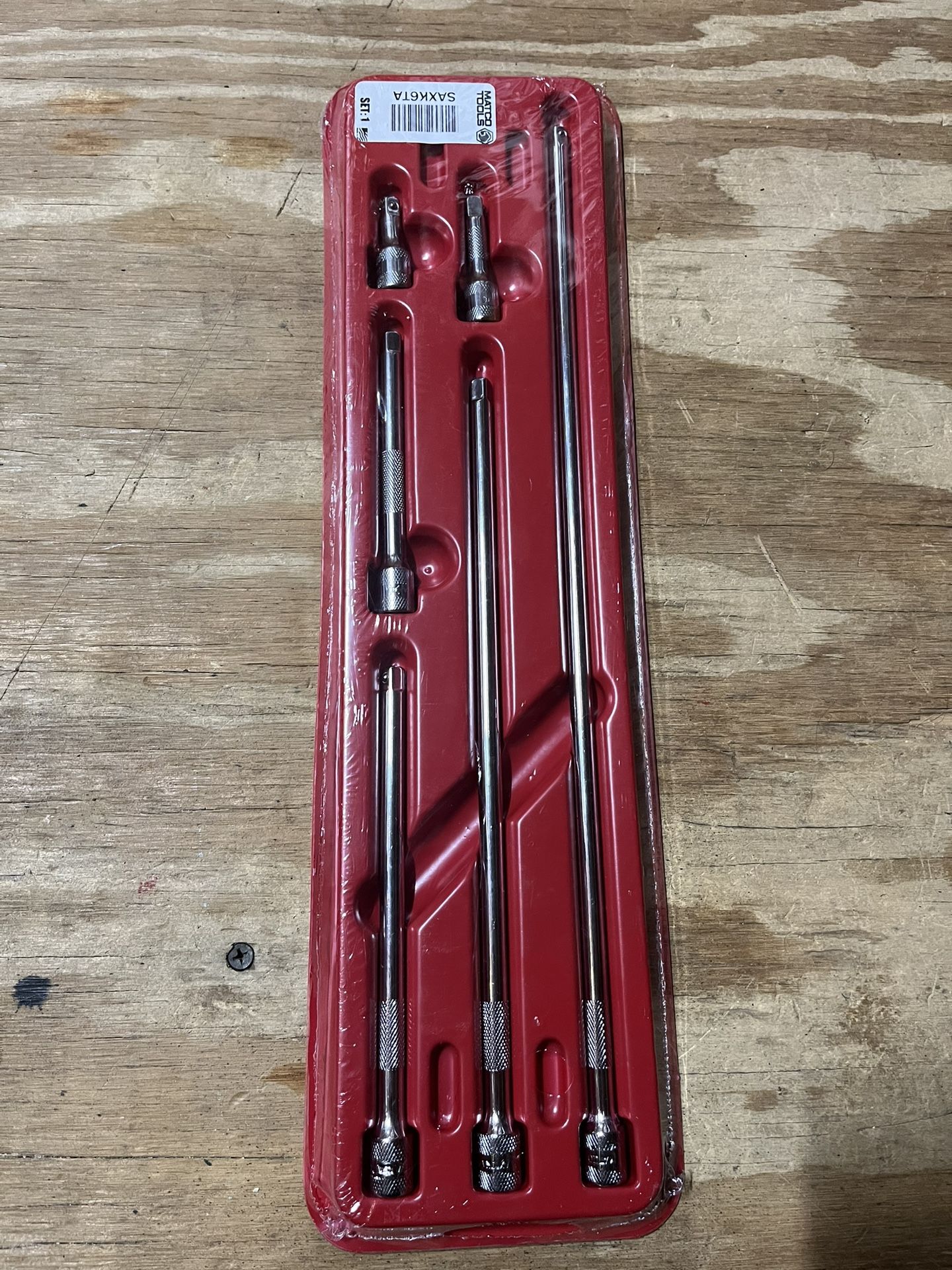 Matco Tools 6 PC 1/4 Extension Set