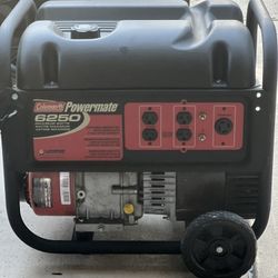 Coleman Powermate 6250 Maximum Watts 