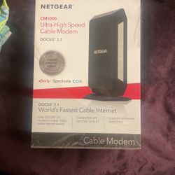 Netgear Ultra High Speed Cable modem 