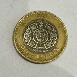 2007 Mexico 10 Pesos 