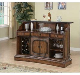 Clarendon marble home bar