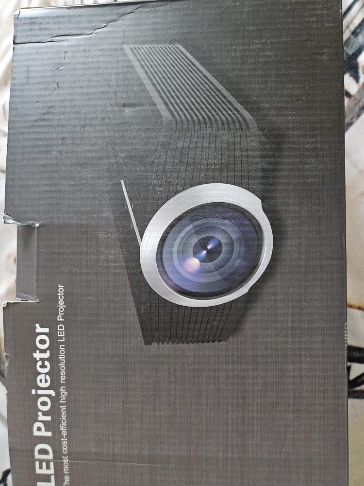 LED Projector With Remote