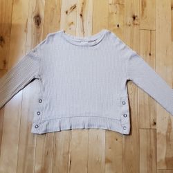 NEW So Womens Henley Sweater (M)