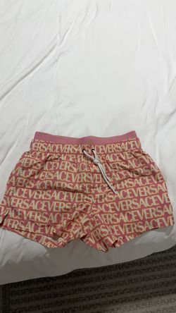 Versace Men’s Pink Swimtrunks Sz S