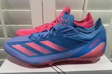 Adidas Adizero Electric Snack Attack Cotton Candy Football Cleats (Mens Size 14) - $85
