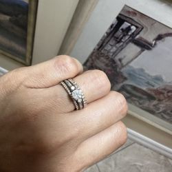 .5 Carat 3piece 3tone  Engagement Ring 