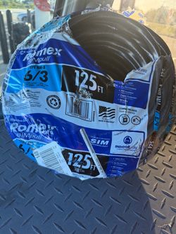 125' 6/3 Romex wire