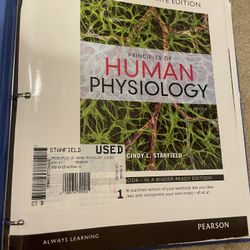 Principles of human physiology