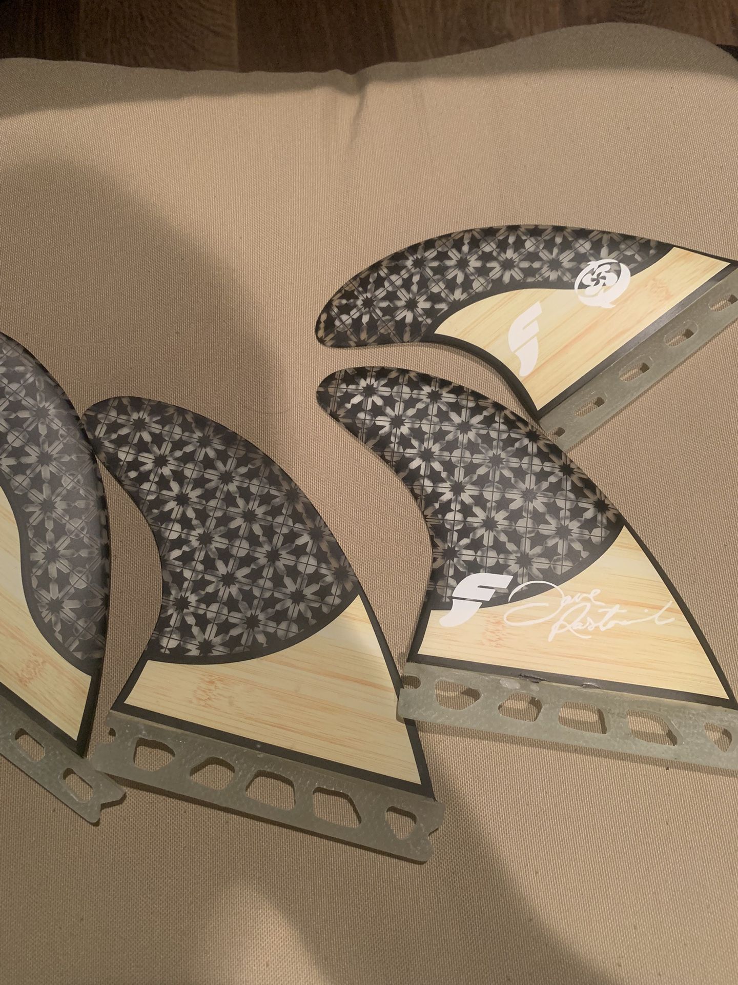 Rasta Quad Surfboard Fins