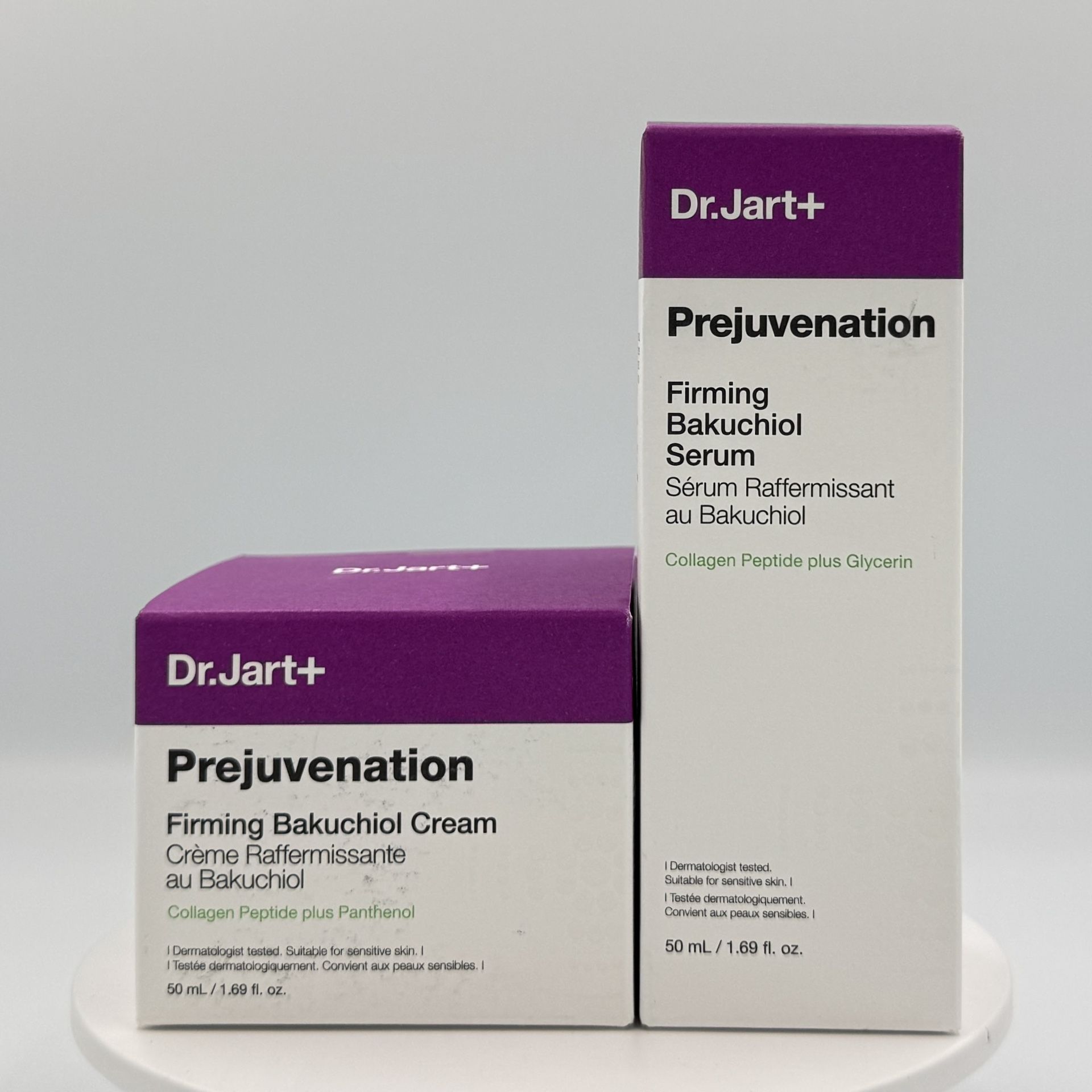 DR.JART+ PREJUVENATION FIRMING BAKUCHIOL SERUM & CREAM SET (MSRP $138)