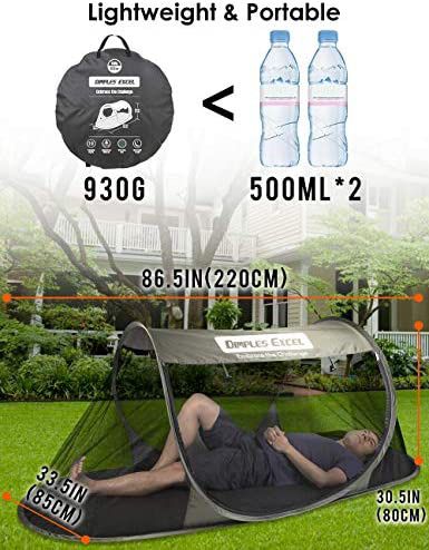 Photo Camping Pop Up Tent Single Person