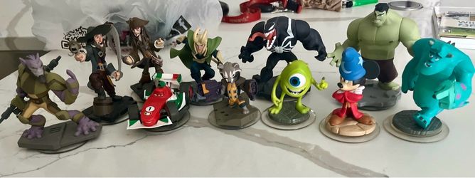 Disney Infinity Figures Lot of 10