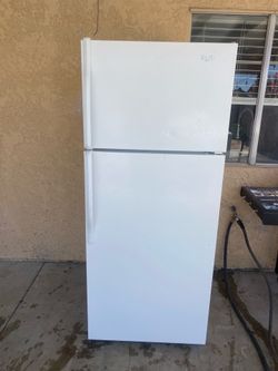 Refrigerator brand Whirlpool 28x68 inches 60 days of warranty free delivery and installation