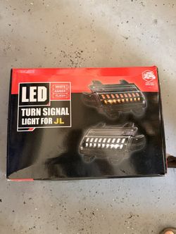 Jeep Wrangler Or Gladiator Front Fender Led Lights