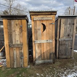 Hand Made Outhouse Sheds