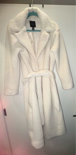 Forever 21 Cream Coat Medium