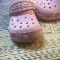 Pink Toddler crocs