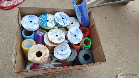 Box of ribbon