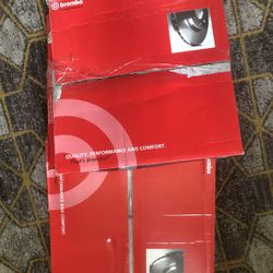 Brembo Premium UV Coated Rear Brake Rotor 