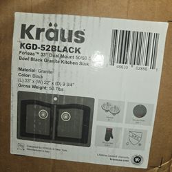 33 Inch kitchen Sink- New