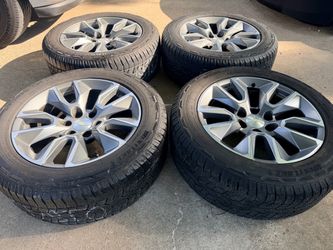 FACTORY CHEVY SILVERADO TAHOE SUBURBAN AVALANCHE GMC WHEELS 20 INCH